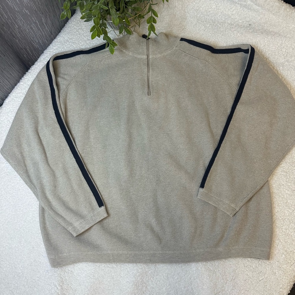 Eddie Bauer 1/4 zip sweater